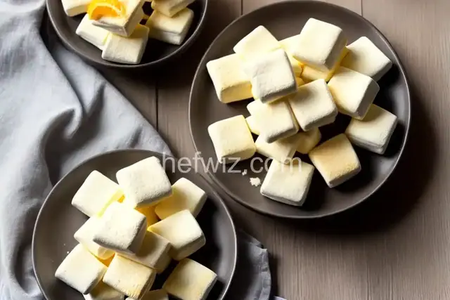 Homemade Orange Marshmallows