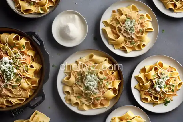 Homemade Pappardelle