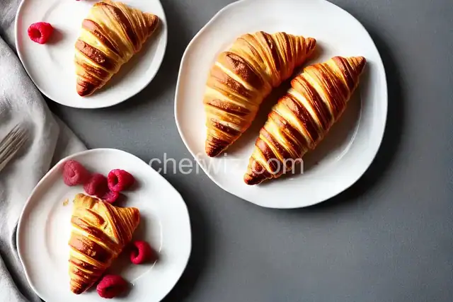 "Homemade" Raspberry Almond Croissants