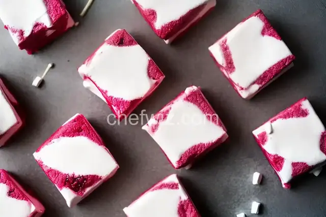 Homemade Raspberry Marshmallows