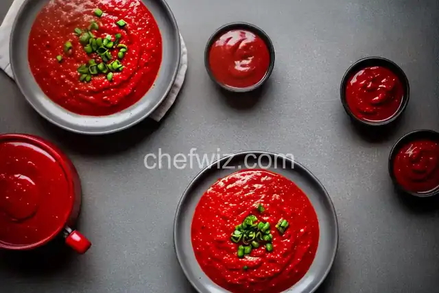 Homemade Red Hot Sauce