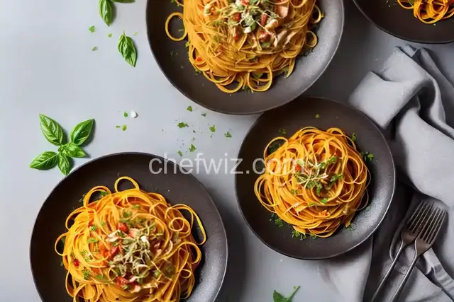 Homemade Saffron Pasta