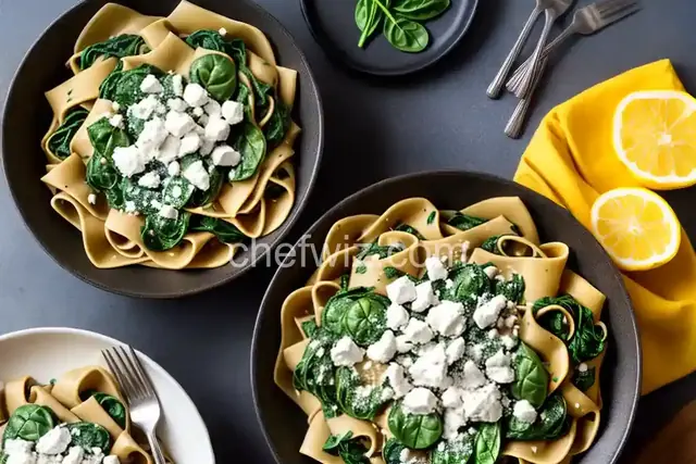 Homemade Spinach Pasta