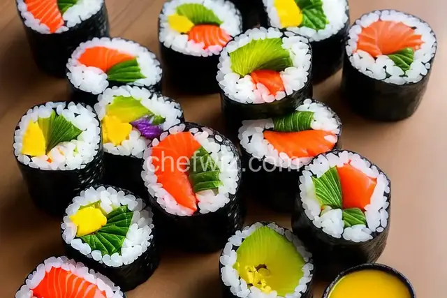 Homemade Sushi Rolls