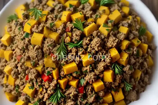 Homemade Three Meat Stuffing