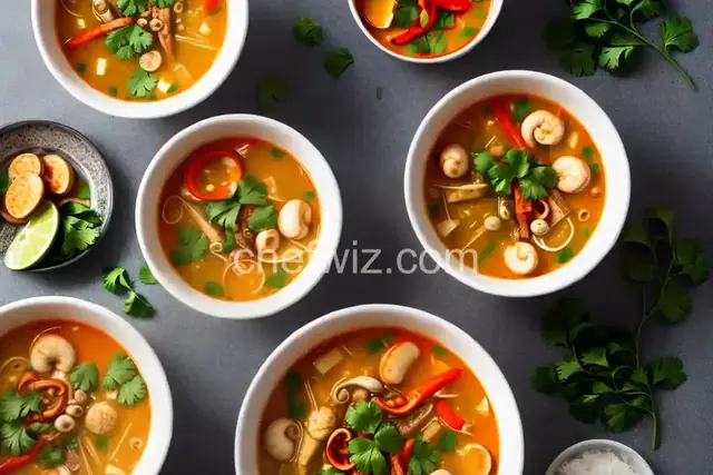Homemade Tom Yum Soup
