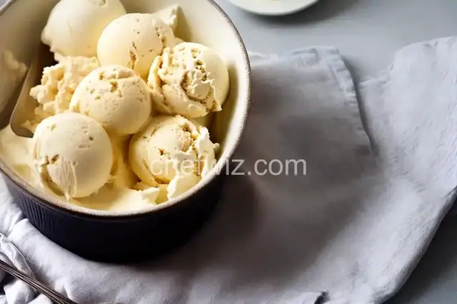 Homemade Vanilla Ice Cream
