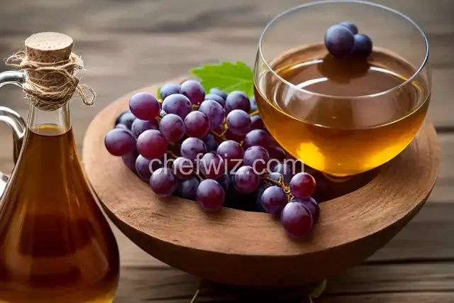 Homemade grape wine
