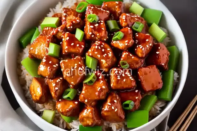 Homestyle General Tso's chicken