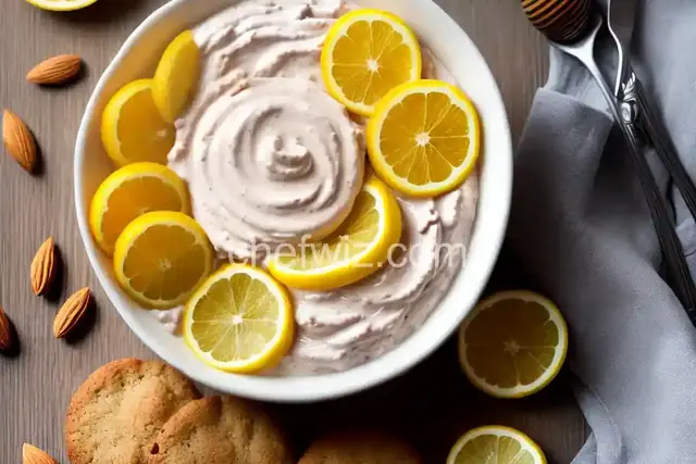 Honey, Almond, and Citrus Fruit Dip