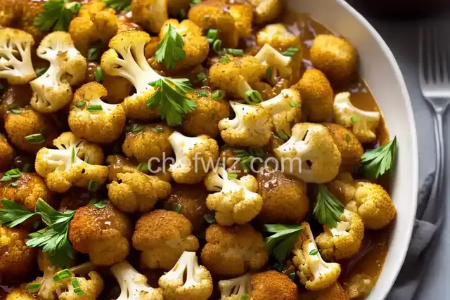 Honey-Garlic Cauliflower
