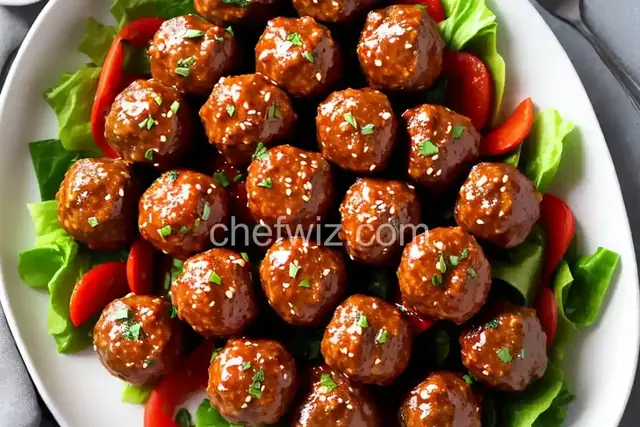 Honey Garlic Meatballs