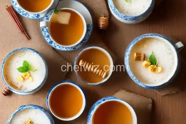 Honey Milk Tea - Hong Kong Style