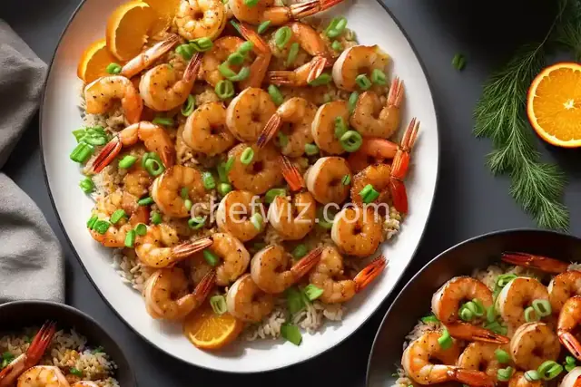 Honey Orange Firecracker Shrimp