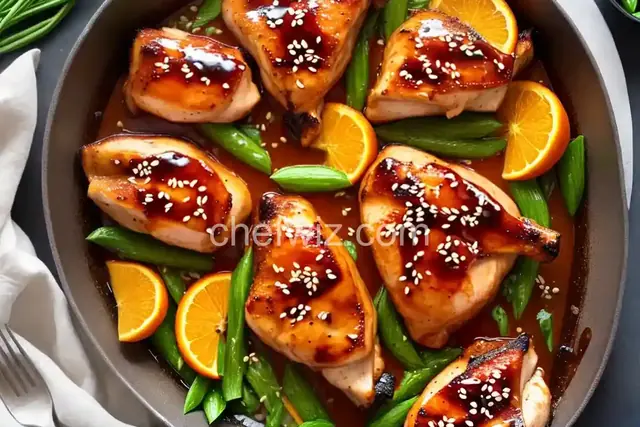 Honey Orange Glazed Chicken