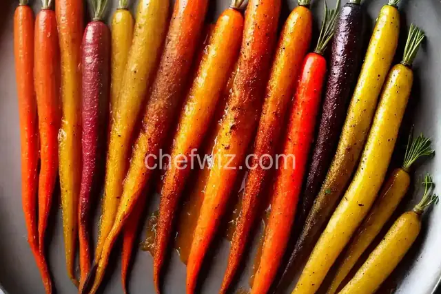 Honey-Roasted Rainbow Carrots