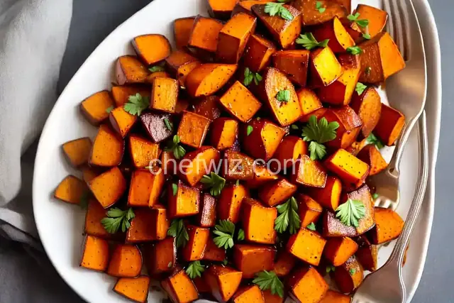 Honey Roasted Sweet Potatoes
