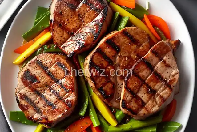 Honey-Soy Grilled Pork Chops