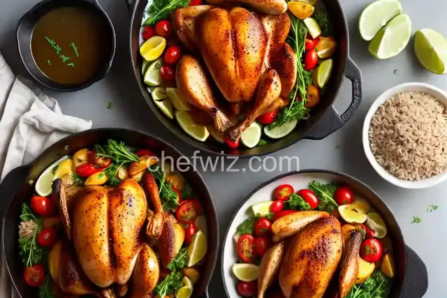 Honey Spiced Roasted Chicken