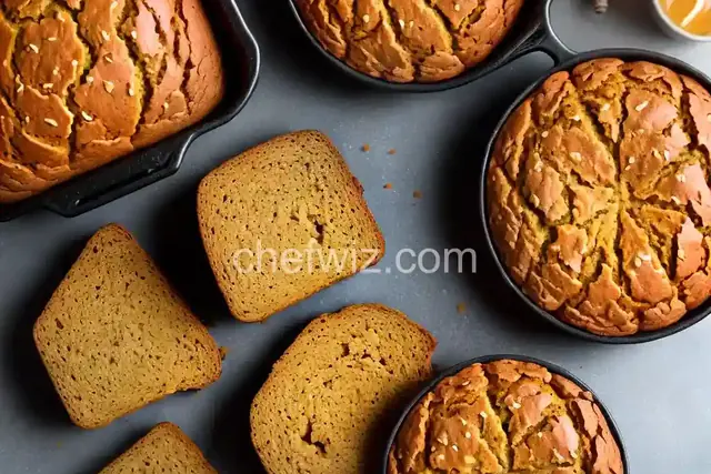 Honey Whole Wheat Pumpkin Bread