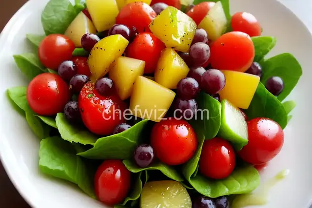 Honeydew-Grape Tomato Salad