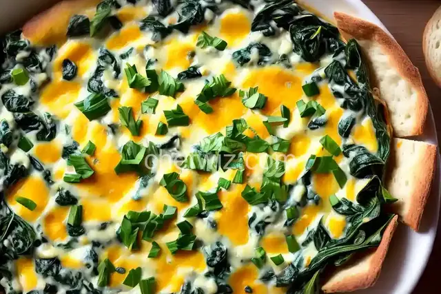 Hot Artichoke Spinach Dip