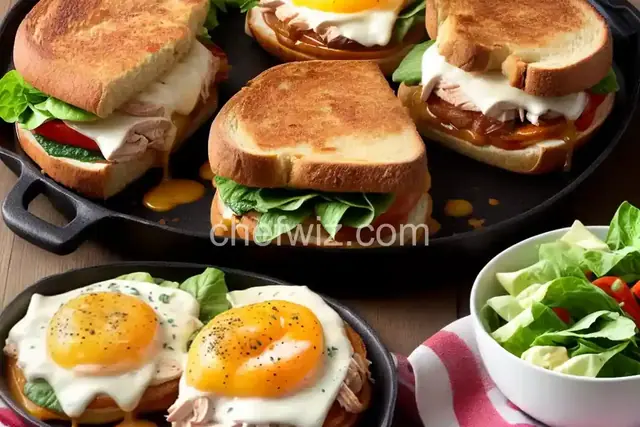 Hot Brown Turkey Sandwiches