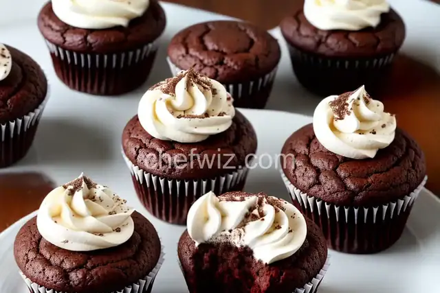Hot Chocolate Cupcakes