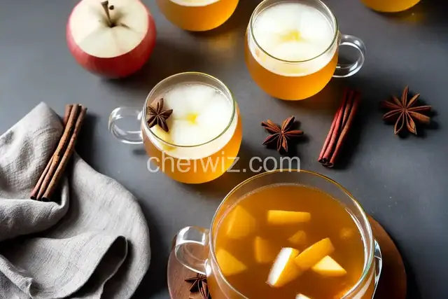 Hot Cinnamon Apple Brandy Cider