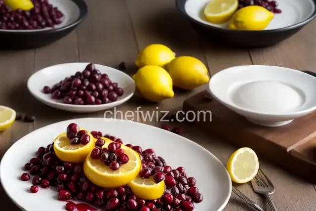 Hot Claret with Lemon