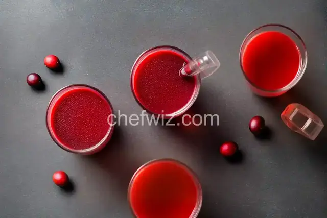Hot Cranberry Juice