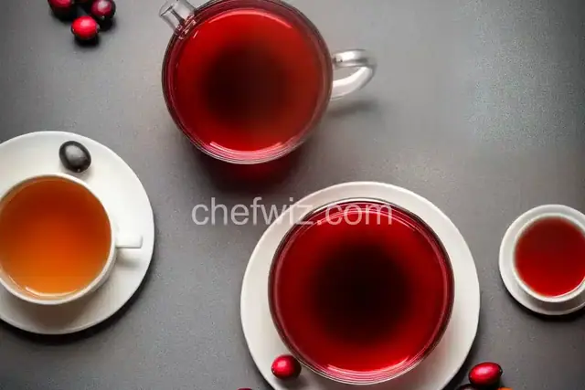 Hot Cranberry Tea