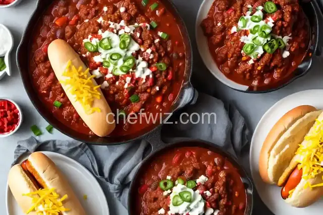 Hot Dog Chili for Chili Dogs
