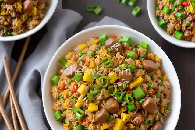 Hot Dog Fried Rice