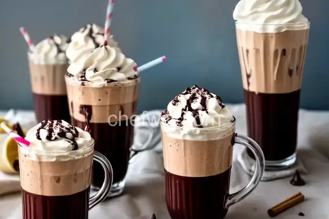 Hot Fudge Milkshakes