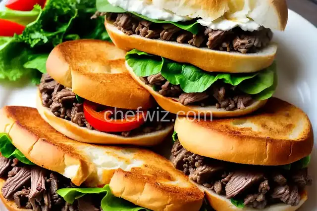 Hot Hawaiian Beef Sandwiches
