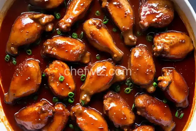 Hot Honey-Glazed Wings
