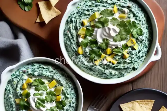 Hot Mexican Spinach Dip