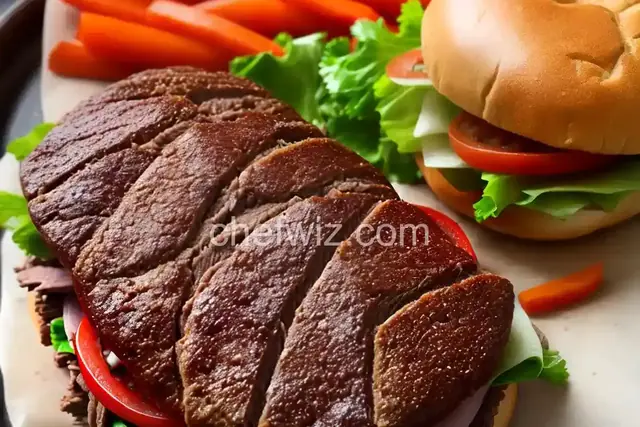 Hot Roast Beef Sandwiches