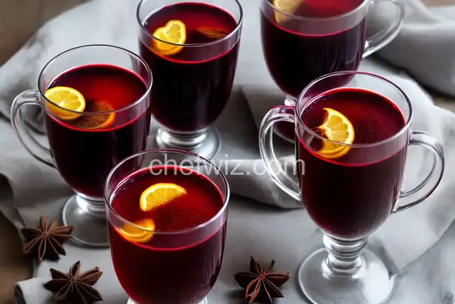 Hot Spiced Christmas Wine