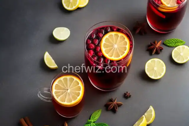 Hot Spiced Sangria