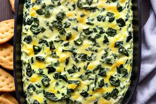 Hot Spinach and Artichoke Dip