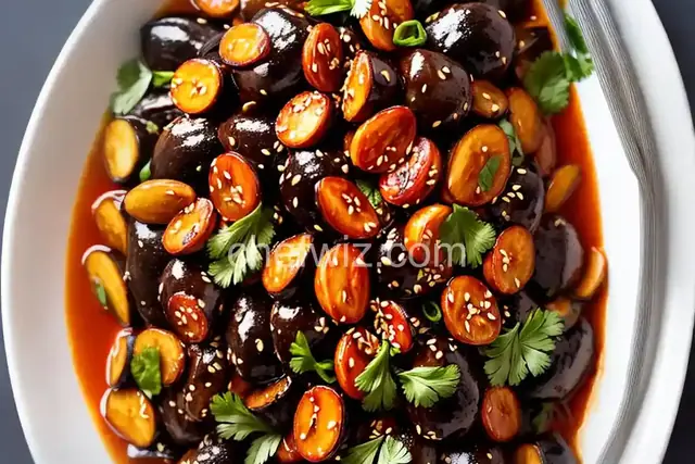 Hot and Sour Chinese Eggplant