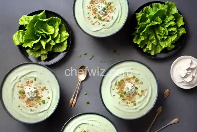 Hot or Cold Creamy Lettuce Soup Recipe