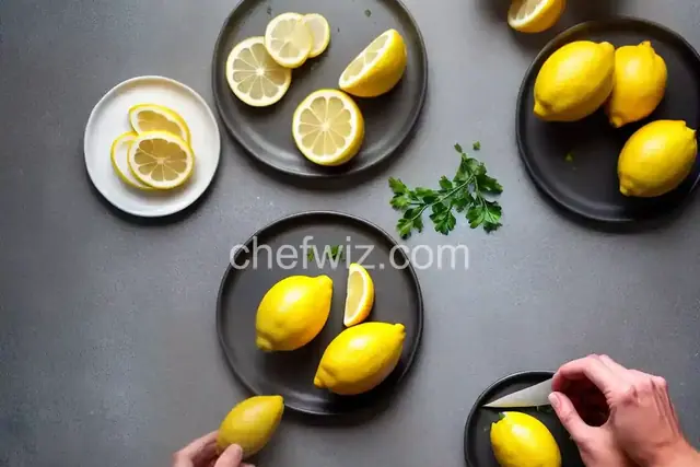 How To Cut Lemon Wedges