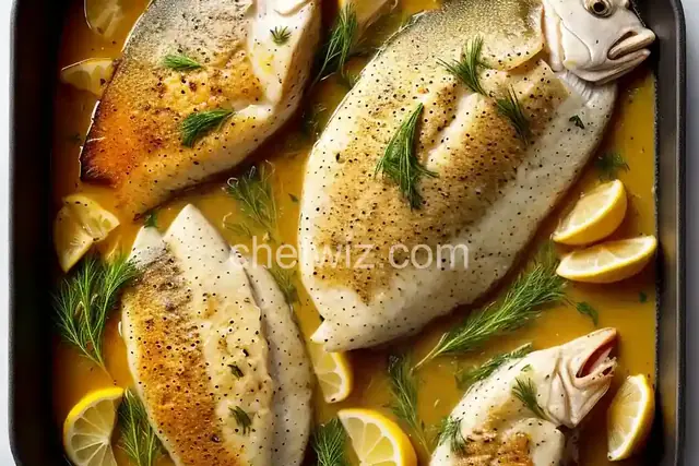 Hudson's Baked Tilapia with Dill Sauce
