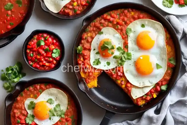Huevos Rancheros With Broiled Tomato Salsa Recipe