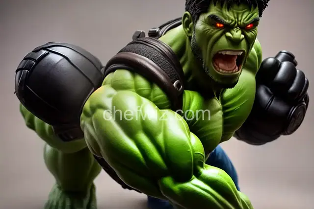 Hulk Smash Cake