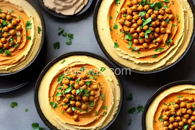 Hummus Masabacha (Hummus With Whole Chickpeas) Recipe