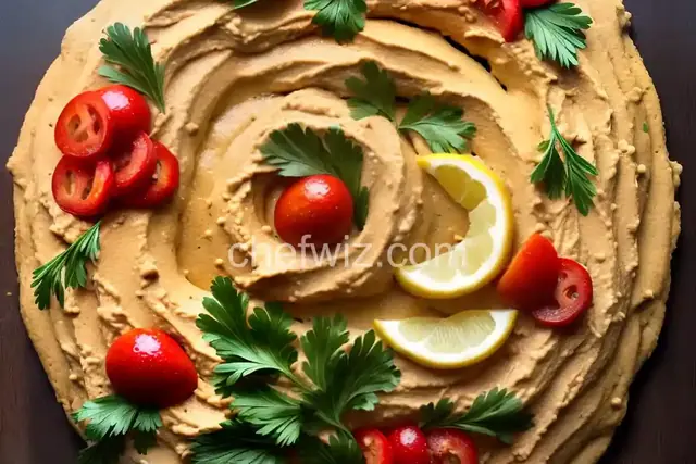 ?Hummus Wreath?